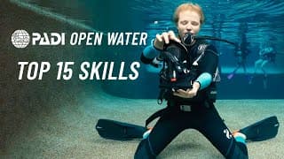 水肺潜水技巧视频解析：PADI Open Water Skills 🤿 - Top 15 Skills to Learn - Divers Den Australia