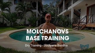 自由潜水拉伸视频解析：Uddiyana Bandha (Empty Lung Stretch) | Molchanovs Freediving Base Training