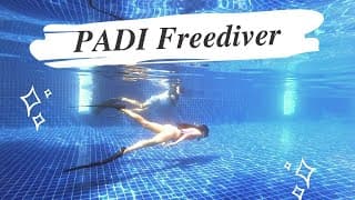 自由潜水训练视频解析：Discover The Depth: PADI Freediver Course For Beginners in Koh Tao Thailand