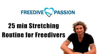 自由潜水拉伸视频解析：25 min stretching routine for Freedivers by Harry Chamas