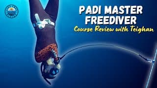 自由潜水训练视频解析：PADI Master Freediver Course Review