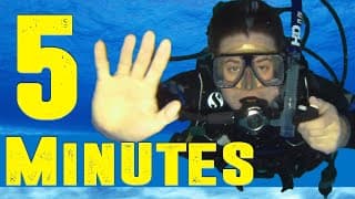 水肺潜水技巧视频解析：PADI Open Water: How to Scuba Dive in 5 Minutes