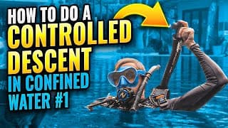 水肺潜水技巧视频解析：Scuba Diving: How to do a Controlled Descent in Confined Water