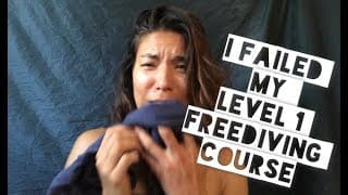 自由潜水训练视频解析：Lessons I Learned From Failing My SSI Level 1 Freediving Course // New Freedivers Should See This