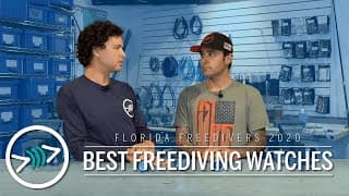 自由潜水装备视频解析：Best Freediving Watches - Florida Freedivers