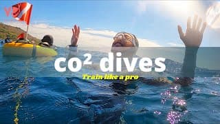 自由潜水训练视频解析：CO2 dive: simple exercise for freedivers to train lactic acid &amp; CO2 tolerance