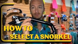 自由潜水装备视频解析：How to Pick the Best Snorkel: Scubapro Apnea, Semi-Dry, and Dry Snorkel Comparison