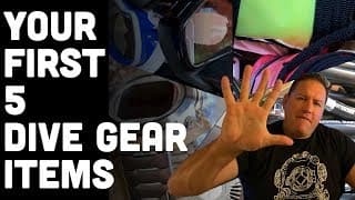 自由潜水装备视频解析：First 5 Pieces Of Dive Gear For New Divers To Buy