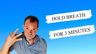 自由潜水训练视频解析：How EASILY Hold Your Breath For 3 Minutes: Freediving Tips for Beginners