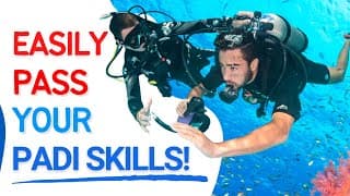 水肺潜水技巧视频解析：8 Basic Scuba Diving Skills for Beginners I Wish I Knew Before Starting My PADI Open Water Diver! 😮