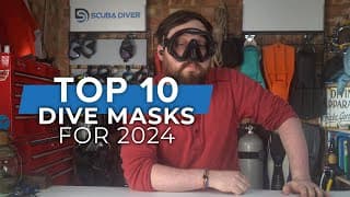 自由潜水装备视频解析：These Are the BEST Dive Masks in 2024 (Tried &amp; Tested!)