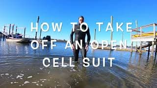 自由潜水装备视频解析：Wearing Open Cell Freediving Wetsuits