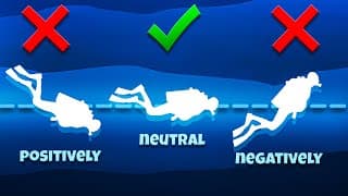 水肺潜水技巧视频解析：Once You Get Your Buoyancy Correct, Your Diving Changes IMMEDIATELY. (This Is How)