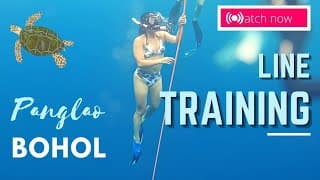 自由潜水训练视频解析：LINE TRAINING (FREEDIVING) FOR AIDA 1 CERTIFICATION