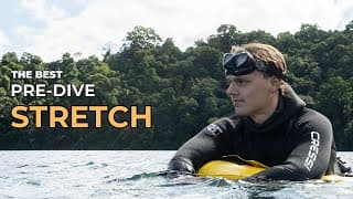 自由潜水拉伸视频解析：10 Minute Guided Stretch for Freediving | Uddiyana Bandha &amp; Pre-Dive Warm-Up Routine