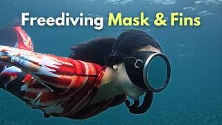 自由潜水装备视频解析：How to Look Cute Underwater | Freediving Fins, Mask &amp; Styling Tips