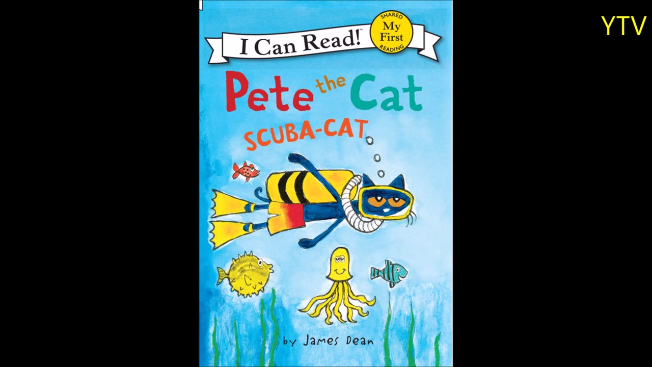 水肺潜水技巧视频解析：皮特猫 潜水猫 经典英文绘本 磨耳朵 I can read, PETE THE CAT Scuba Cat